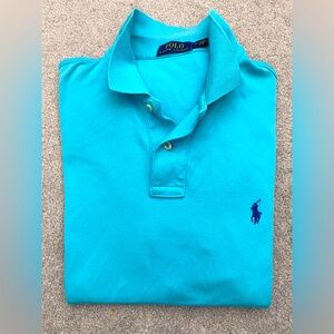 Polo Ralph Lauren Men's Solid Custom Short Sleeve Polo Shirt
